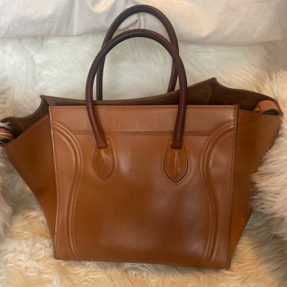 Celine Luggage Phantom Leather Handbag - Picture 3 of 16